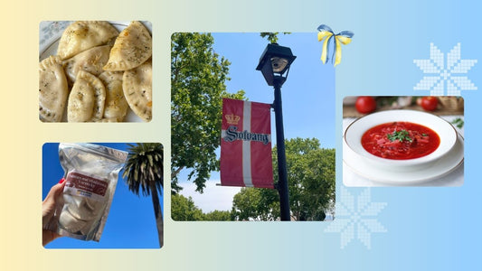 Ukrainian Food Delivery to Solvang California!