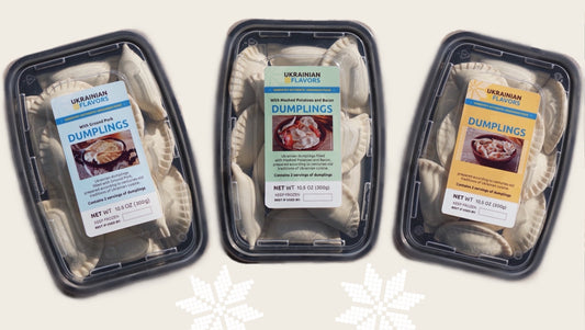 Meaty Feast - 3 boxes of varenyky with meat filling
