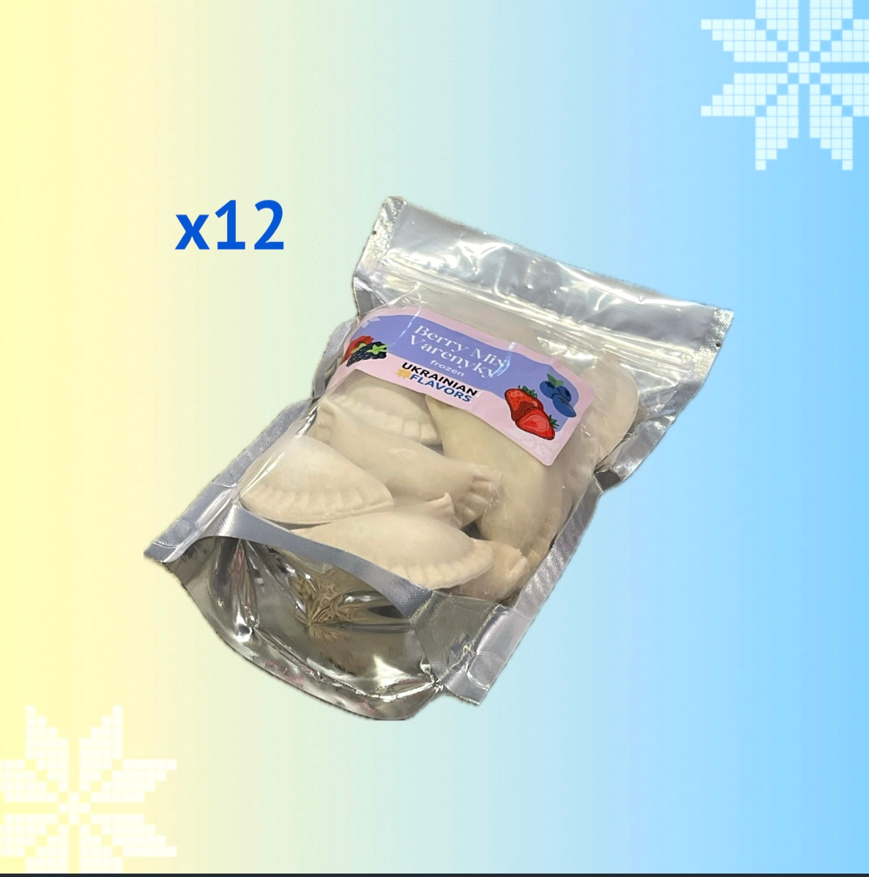 Berries Mix Varenyky (Frozen Pierogi) – Wholesale