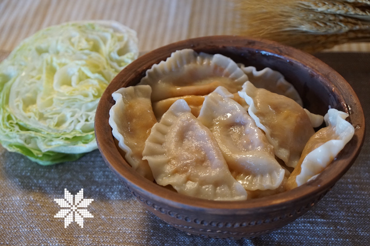Cabbage Varenyky (Pierogi) - Frozen