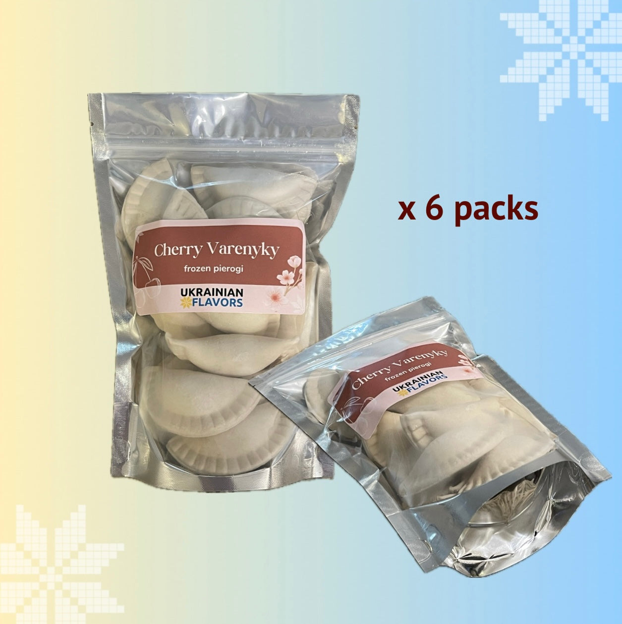 Cherry Varenyky (Frozen Pierogi) - Wholesale