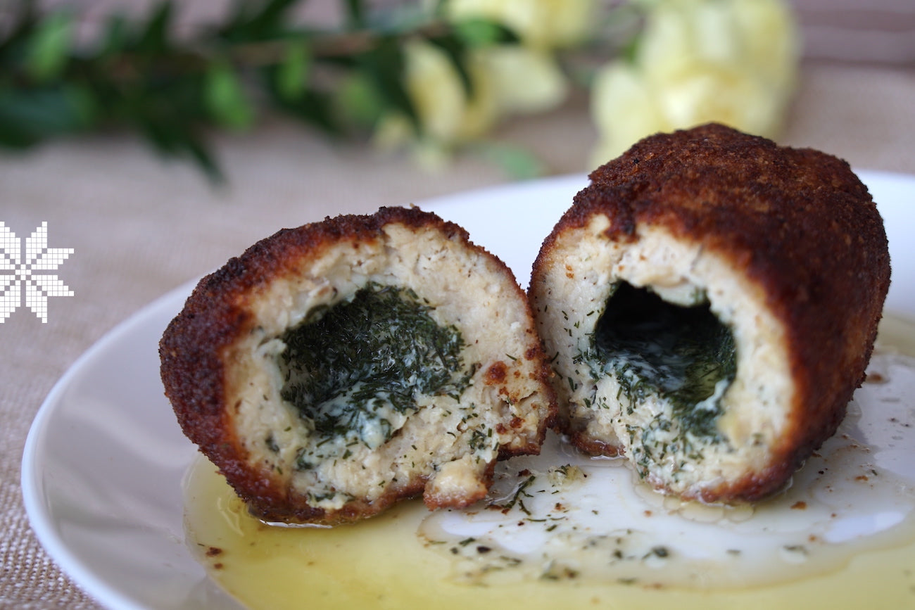 Chicken Kyiv - Ukrainian famous cutlet