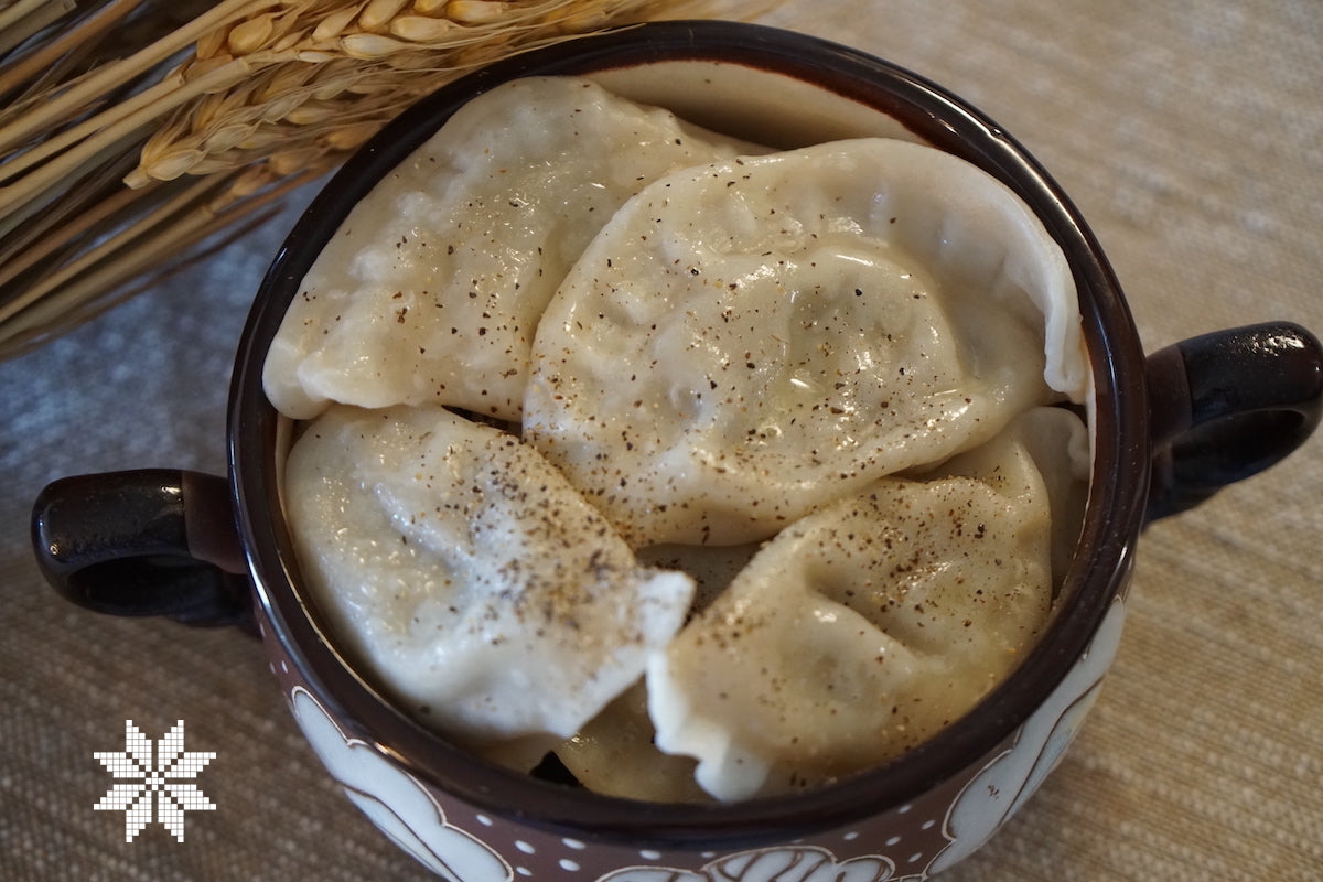 Ground Pork Varenyky (Pierogi) - Frozen
