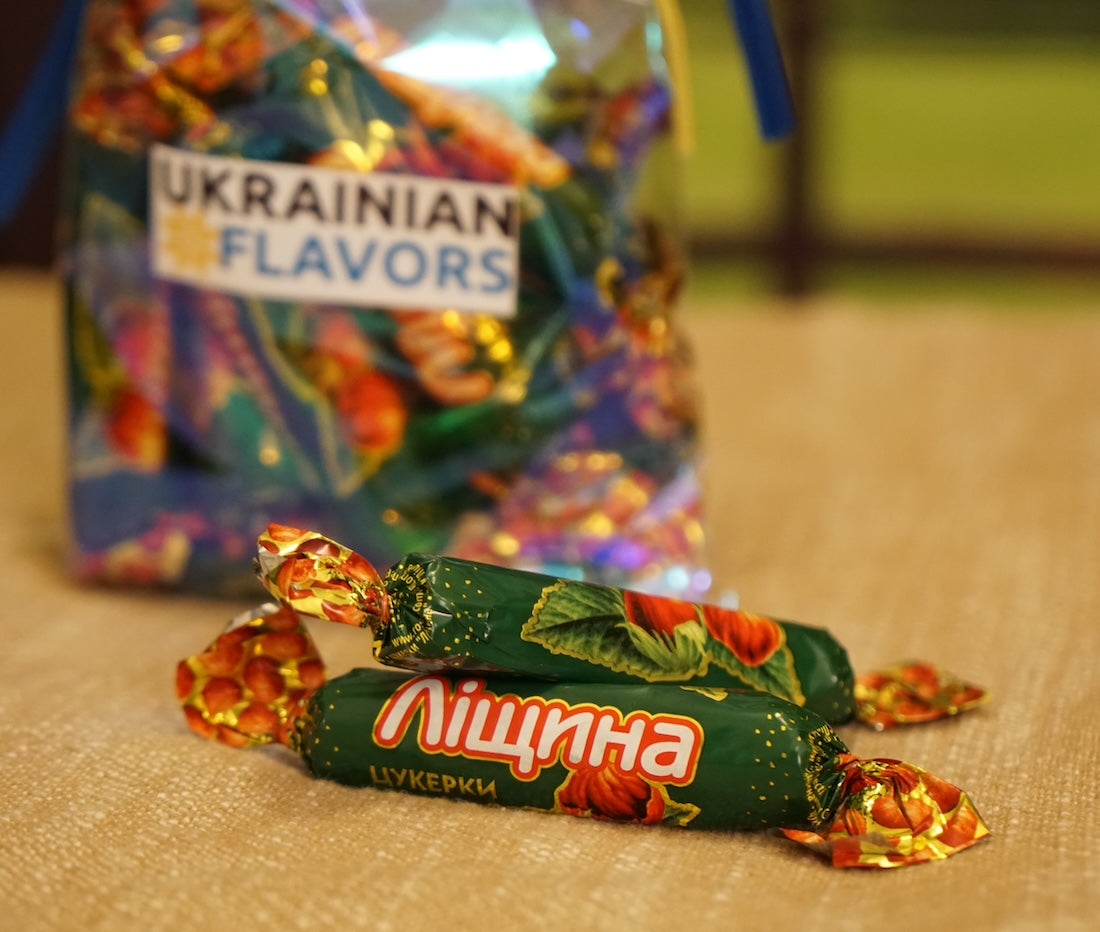 Lishchyna Chocolates with Chopped Nuts