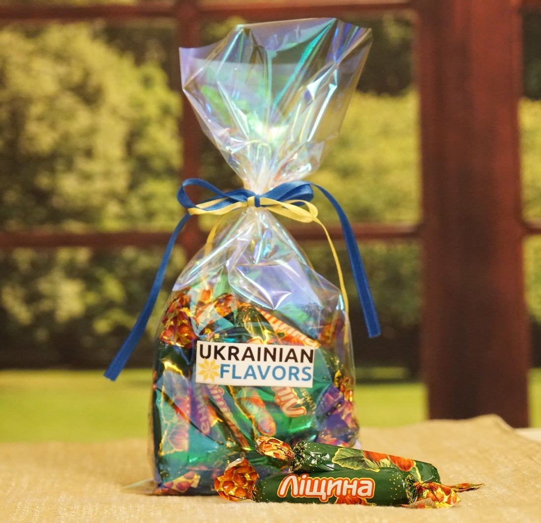 Lishchyna Chocolates with Chopped Nuts
