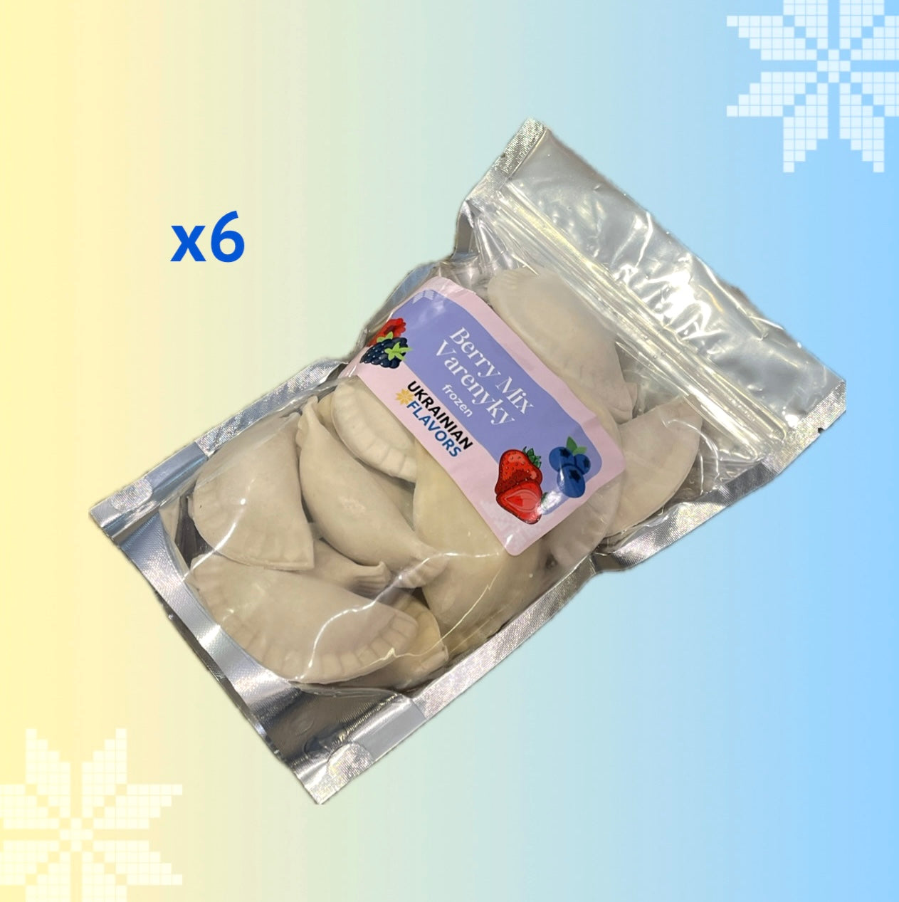 Berries Mix Varenyky (Frozen Pierogi) – Wholesale