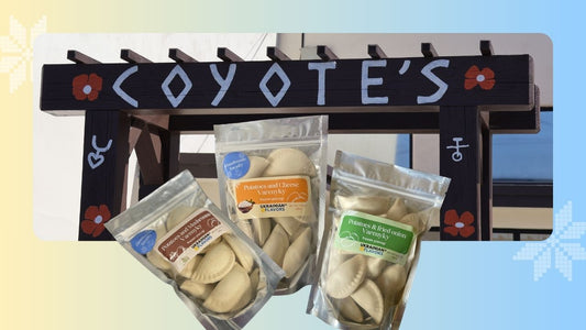 Coyote's specialty Market - a New Local Favorite in Carpinteria and Now Home to Ukrainian Flavors Pierogi