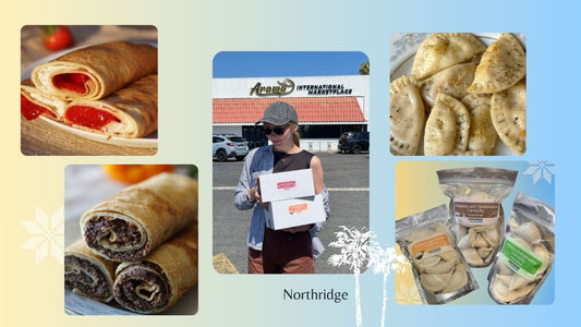 Find Ukrainian Food by Ukrainian Flavors in Aroma International Marketplace, Northridge, California