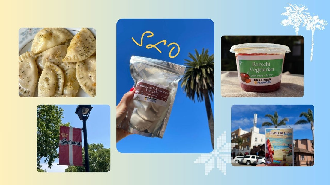 Ukrainian Food Delivery to San Luis Obispo area!