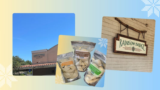 Ukrainian Flavors Now in Ojai — Find Our Handmade Pierogi at Rainbow Bridge Natural food store!