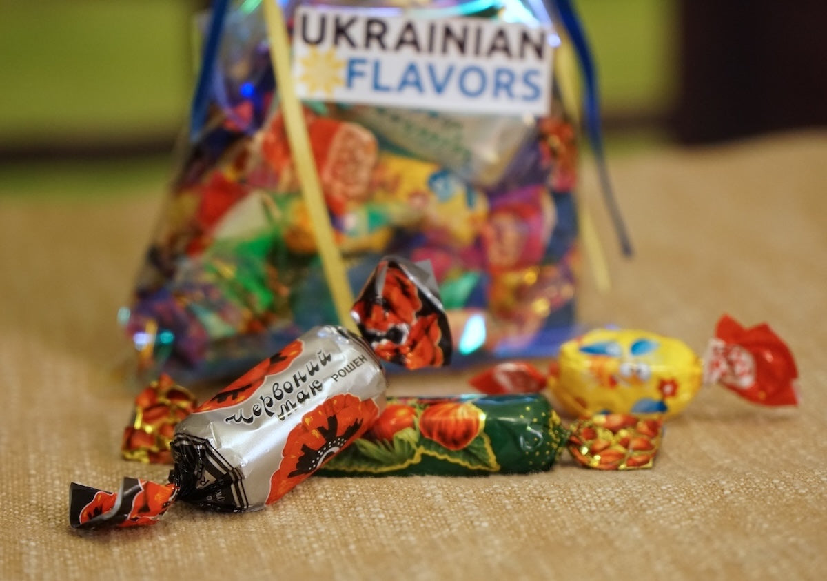 Ukrainian Raspberry Candy Ukrainian Candy Roshen in California – Ukrainian Flavors