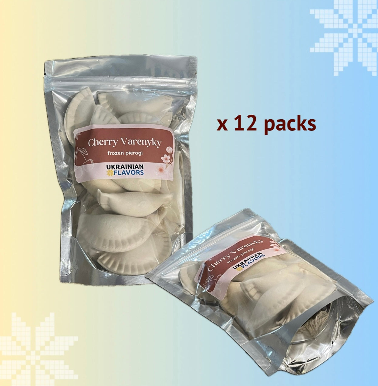 Cherry Varenyky (Frozen Pierogi) - Wholesale