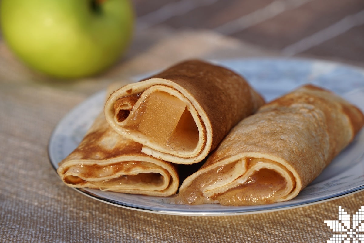 Cinnamon Apple Crepes - Frozen