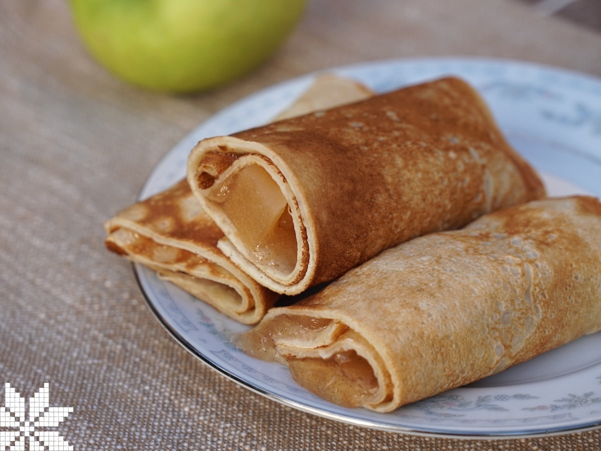 Cinnamon Apple Crepes - Frozen