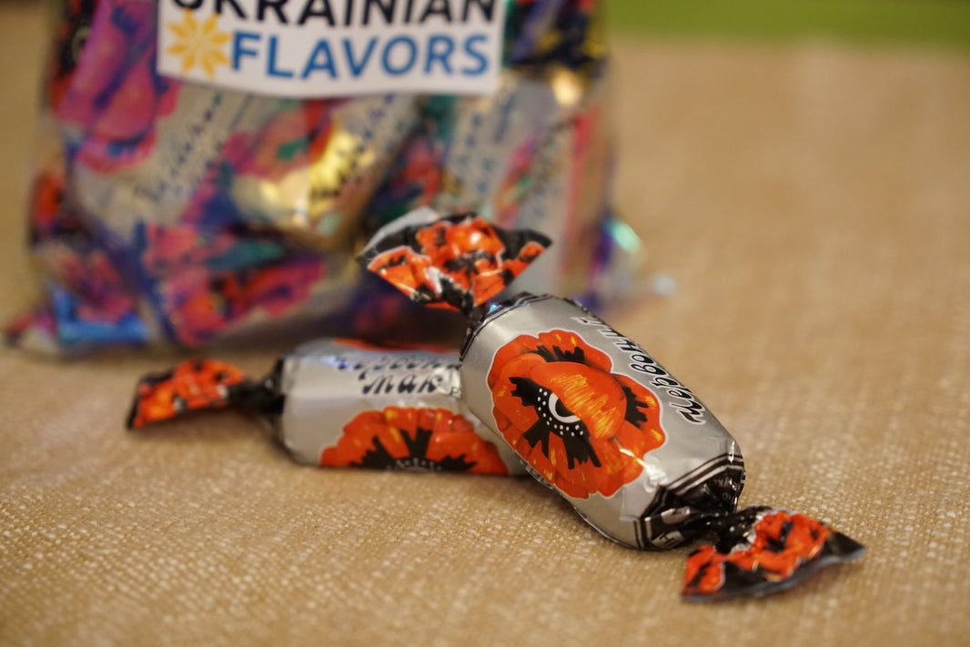Ukrainian Raspberry Candy Ukrainian Flavors: Ukrainian Food in Los Angeles and Ventura USA