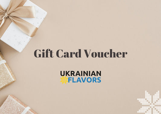 Gift Card - Ukrainian Flavors