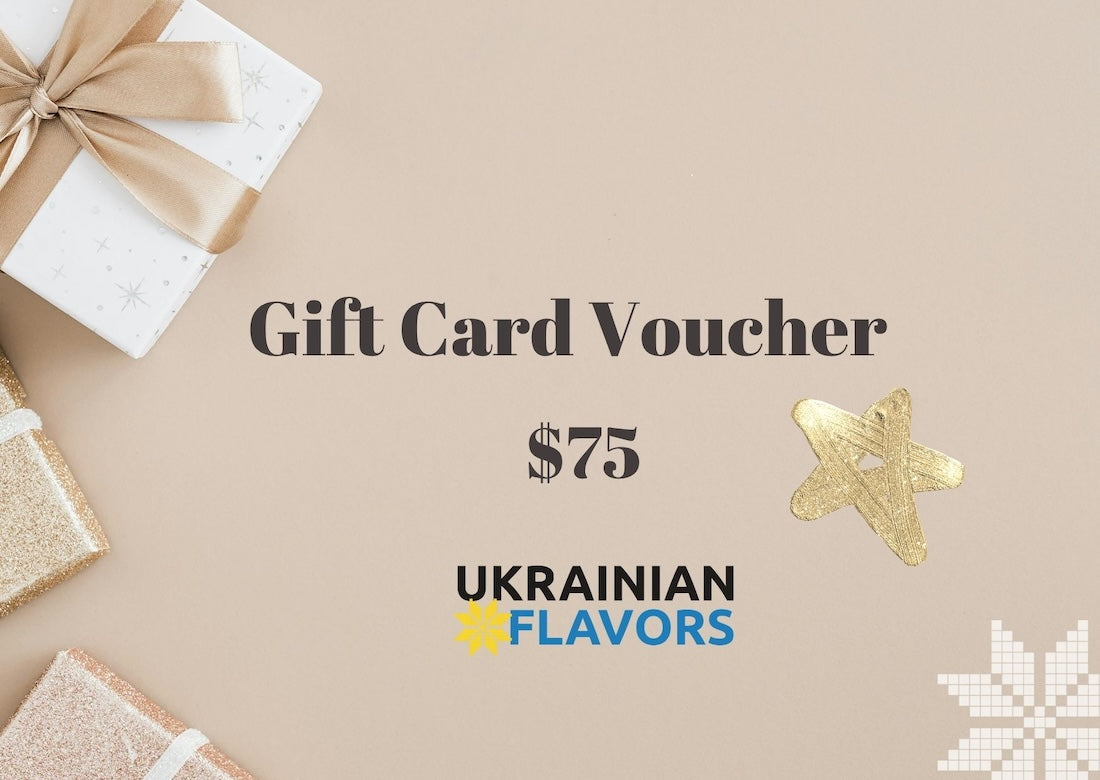 Gift Card - Ukrainian Flavors