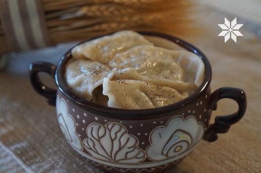 Ground Pork Varenyky (Pierogi) - Frozen