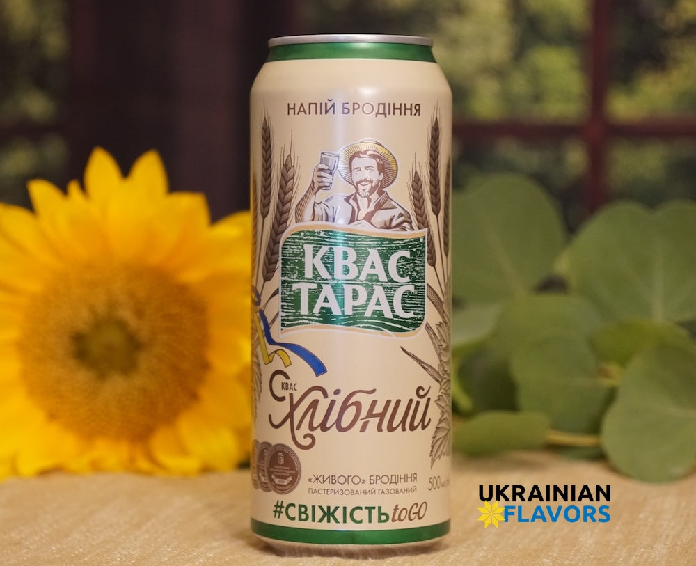 Kvas - Drink Imported from Ukraine by Ukrainian Flavors