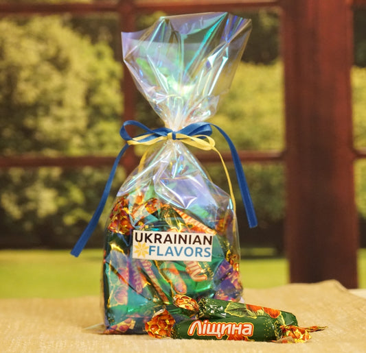 Lishchyna Chocolates with Chopped Nuts - Made in Ukraine