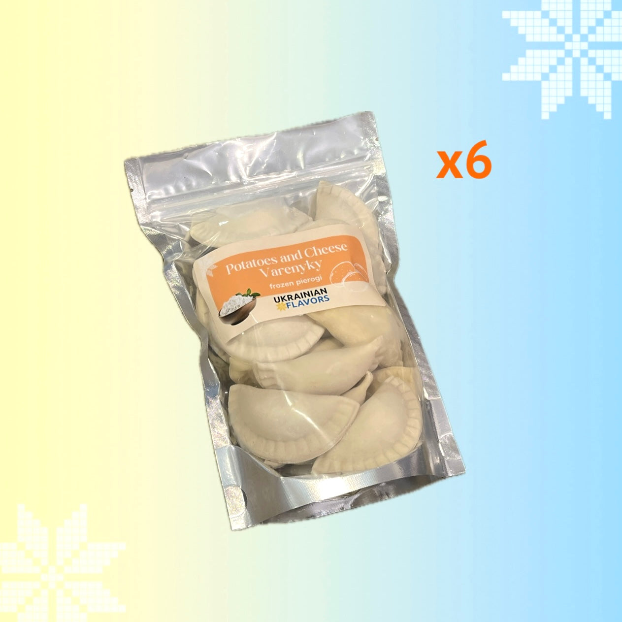 Potato and Cheese Varenyky (Frozen Pierogi) – Wholesale