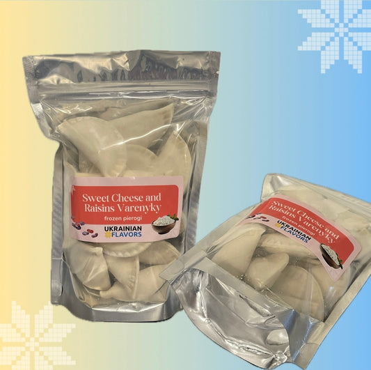 Sweet Cheese and Raisin Filled Crepes (Nalysnyky) Frozen - Wholesale