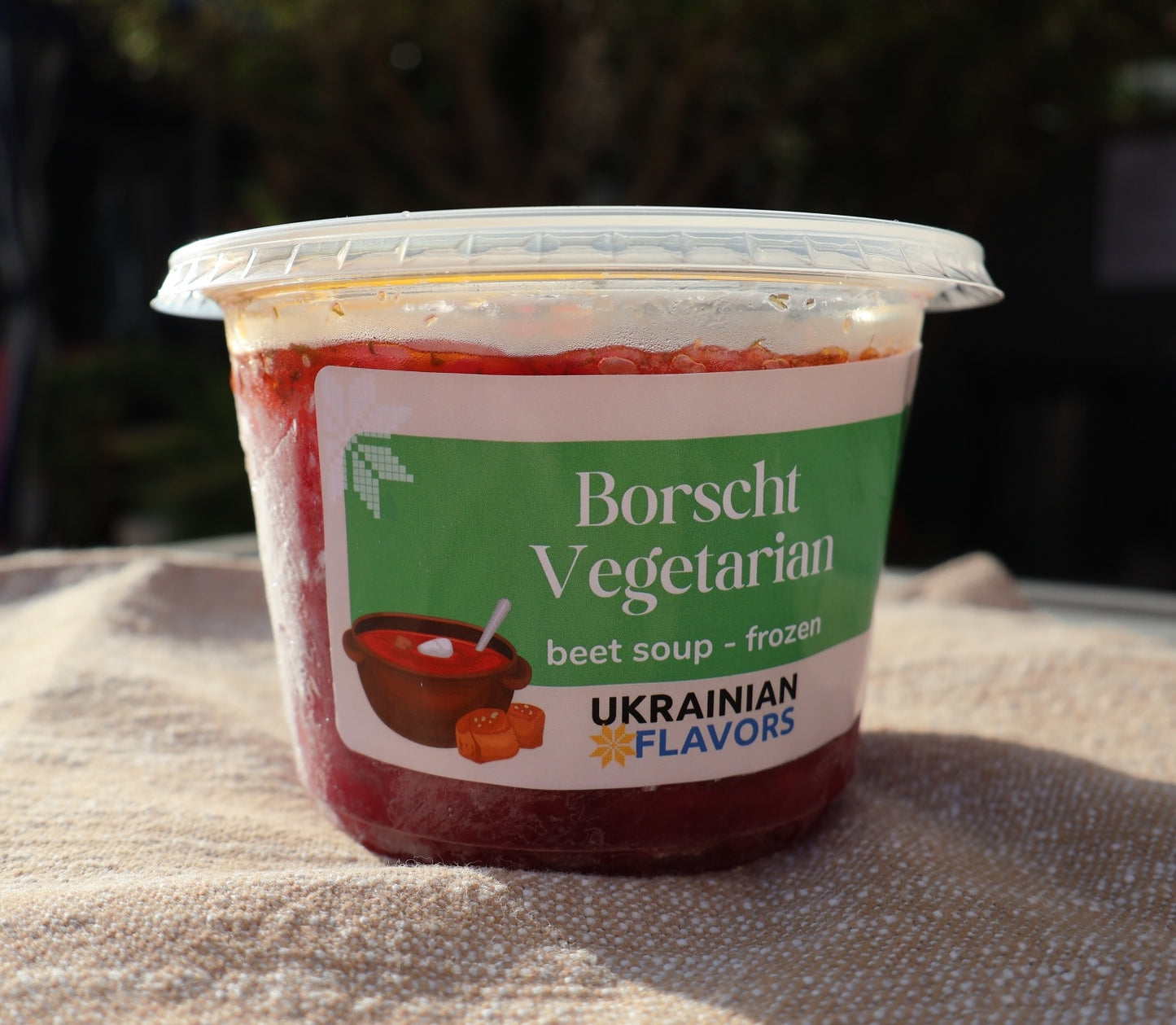 Vegetarian Borscht - frozen