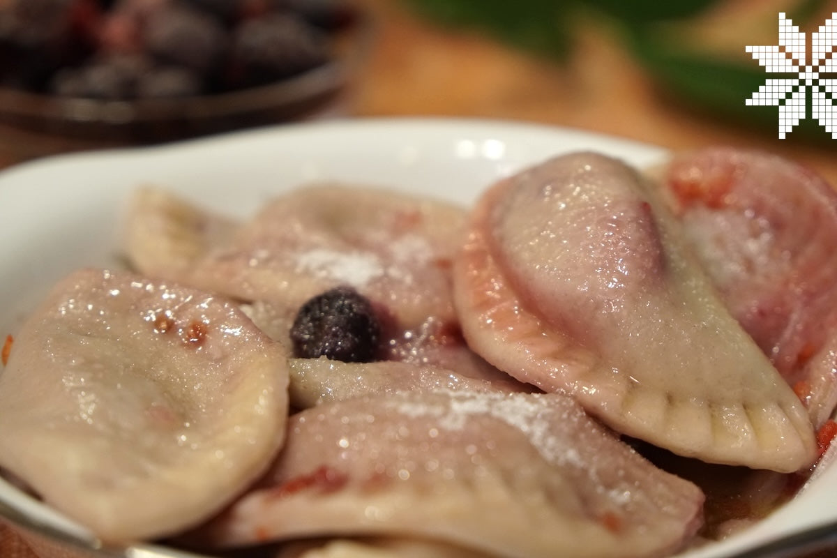 Berry Fest: 3 Boxes of Frozen Varenyky with berries