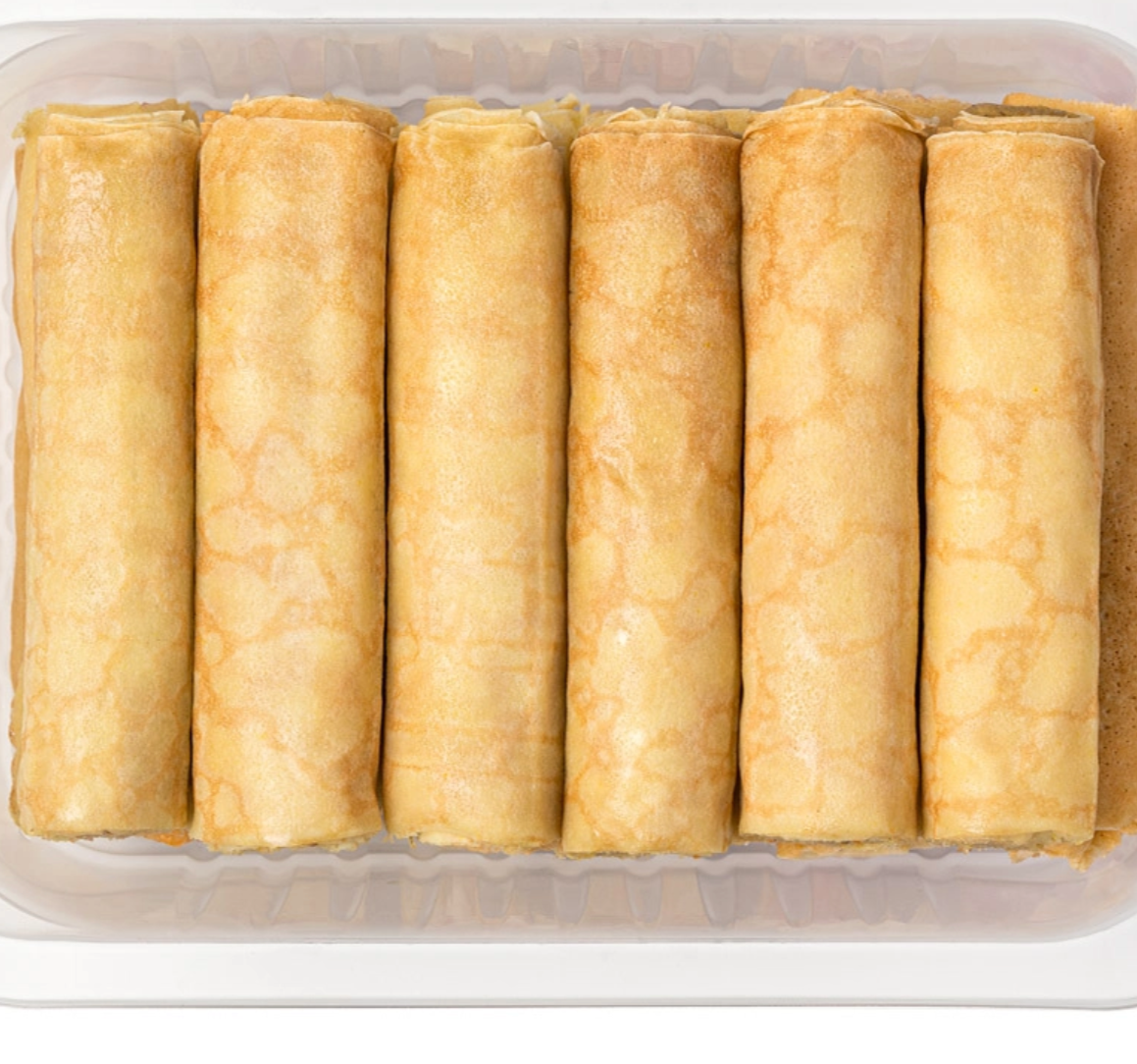 Crepes Rolls Poppy Seed - Frozen - Wholesale